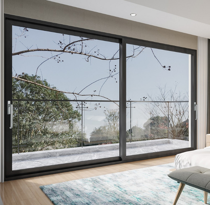 Three Track Aluminum Lifting Sliding Door Unique Drainage Design
