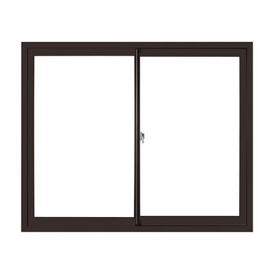 1.5mm Thickness Aluminium Sliding Windows Lightweight Thermally Insulated