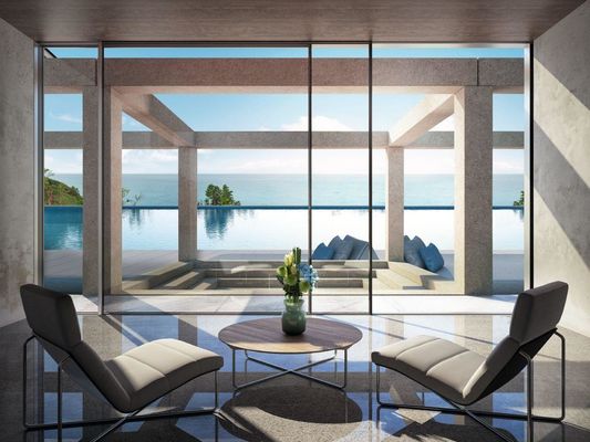 1.5mm Thickness Aluminium Sliding Windows Lightweight Thermally Insulated