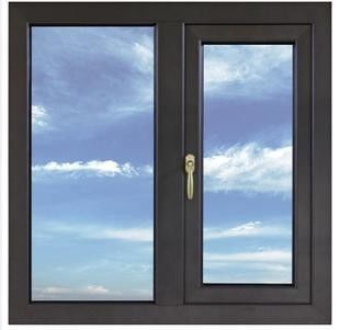 アルミニウム開き窓のWindows外へ向かう開始防水空ガラス