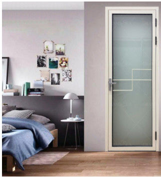 Fiberglass Flys Aluminium Swing Toilet Door , Bathroom Aluminium Sliding Doors