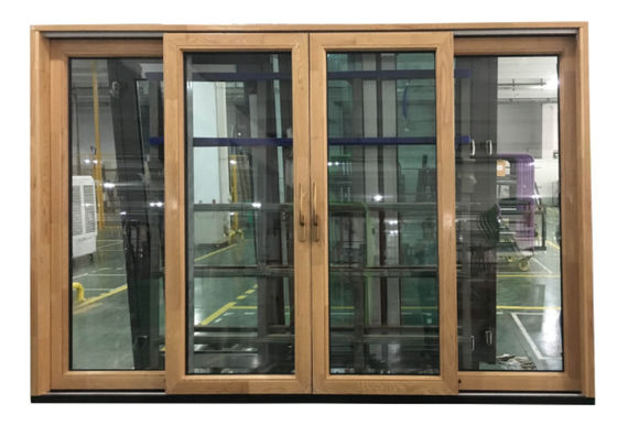 Soundproof Aluminium Lift And Slide Patio Doors , Aluminium Section Sliding Door
